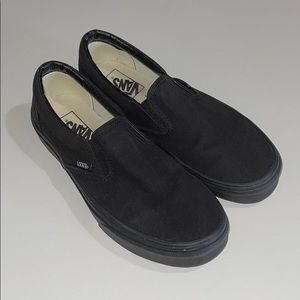 Size 9.5 women’s vans slip ons